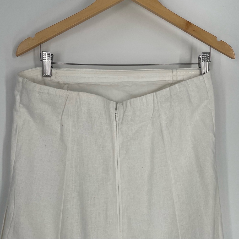 Abercrombie & Fitch Women White Removable Straps A-line Maxi Dress Size S - Picture 10 of 13